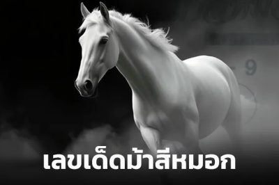 เลขเด็ดม้าสีหมอก งวด 16/9/67 แนวทางเลขนำโชค งวดนี้ 2 มาแรง